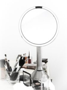 The single best makeup mirror - Simplehuman sensor.